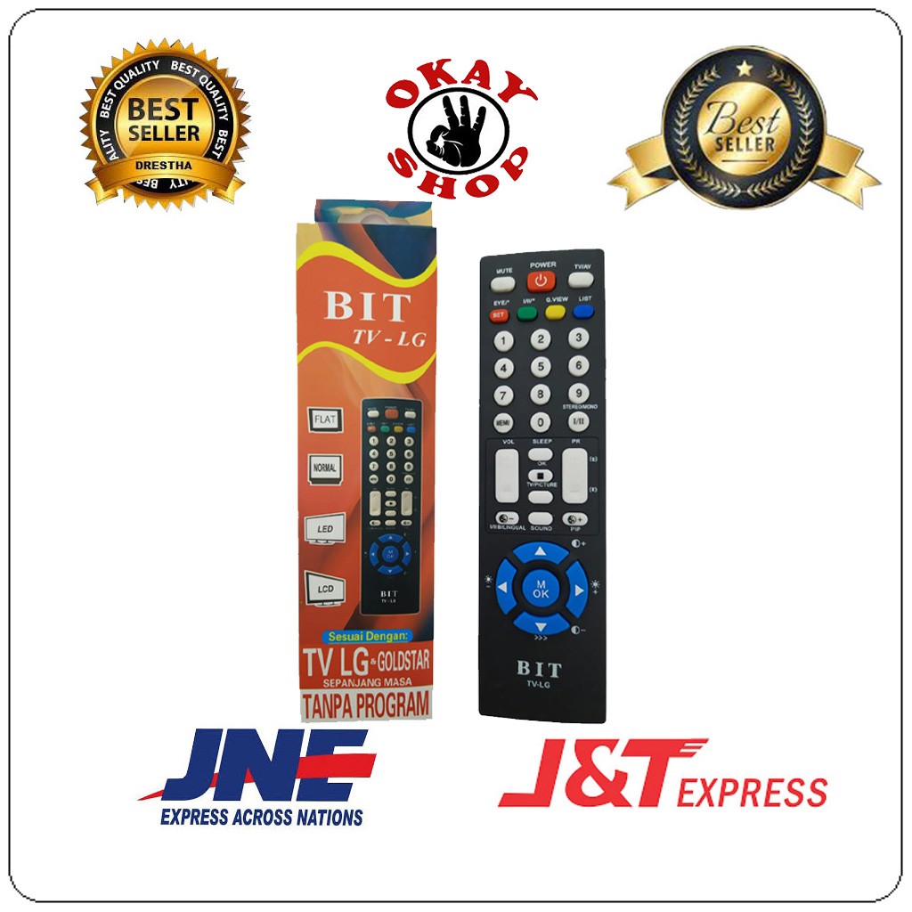 Okayshop Remote TV BIT TV-LG remot goldstar
