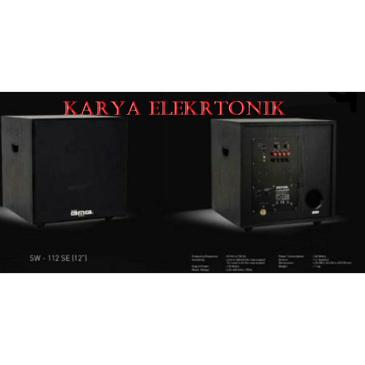 Subwoofer Aktif BMB SW-112 SE (12"inch) Sw 112 SE BMB 112se