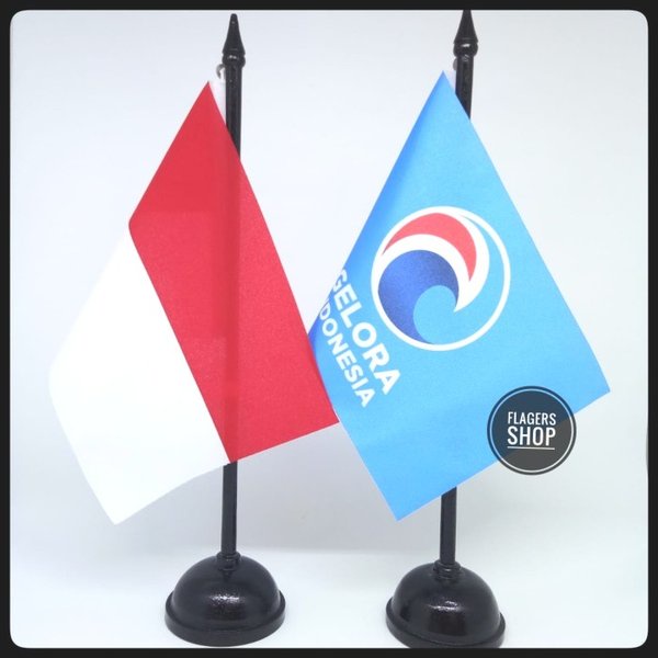 

terbatas PAKET - BENDERA MEJA INDONESIA PARTAI GELORA Berkualitas