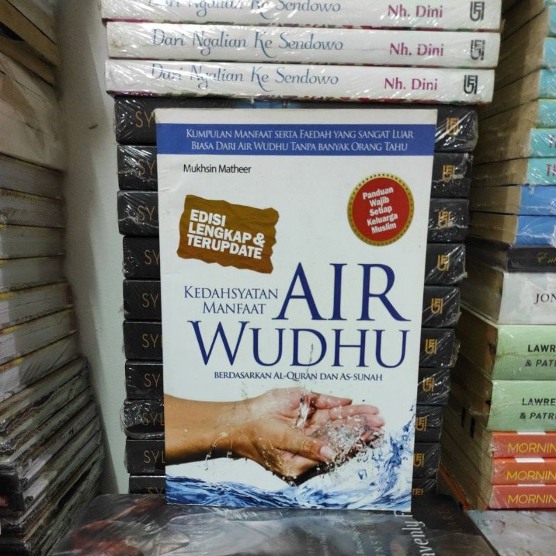 BUKU ORIGINAL KEDAHSYATAN MANFAAT AIR WUDHU