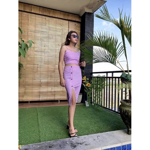 One Set Lyoraa // NEW COLLECTION-Ungu