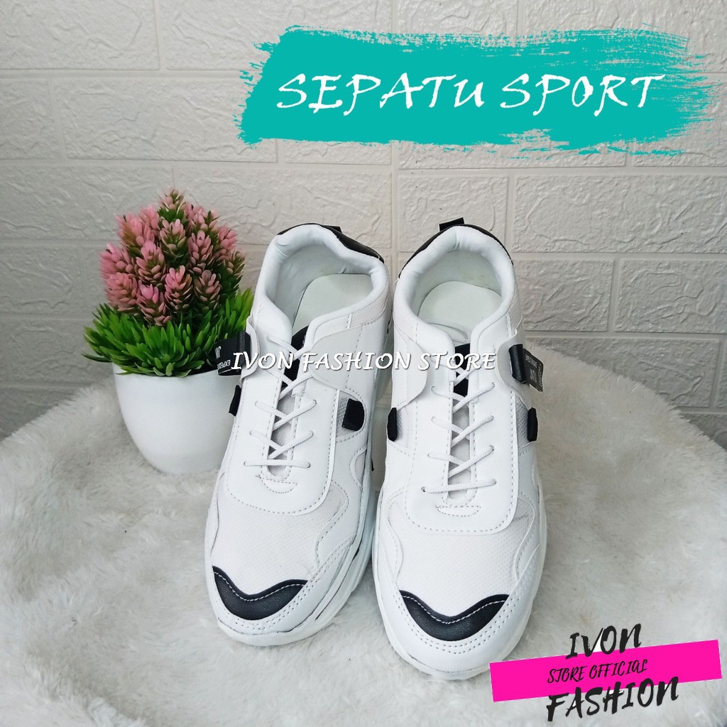 Sepatu Olahraga Fashion Korea Model terbaru Sepatu sport Pria dan Wanita Murah Bisa COD