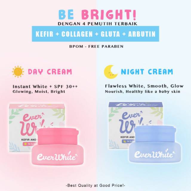 EVERWHITE  Be Bright NIGHT CREAM 15ml