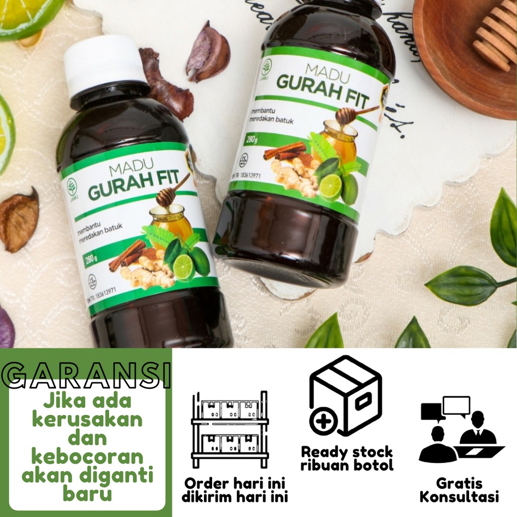 

Madu Gurah Fit Obat Sesak Nafas Bronkitis Sinusitis Radang Tenggorokan Batuk Menahun dan Asma