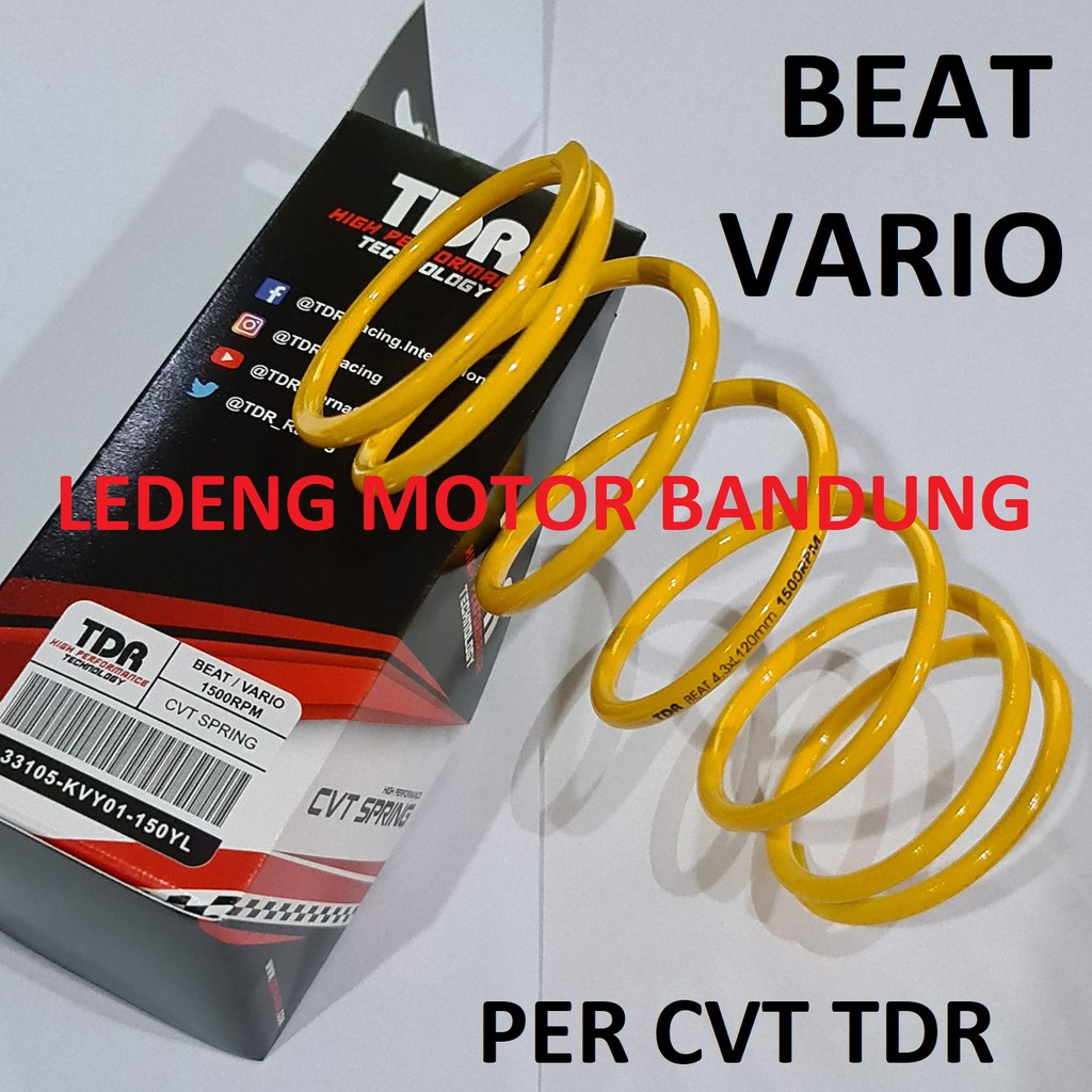 Per CVT Beat Vario lama Scoopy Karbu Spacy TDR Racing Part