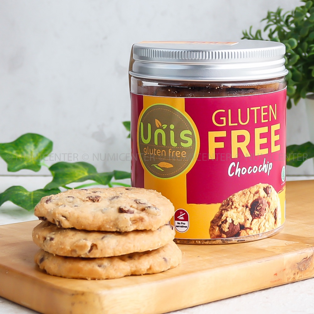 

80G CHOCOCHIP COOKIES JAR gluten free - UNIS GLUTEN FREE