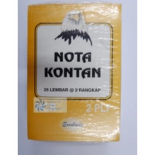 

Buku Nota K2 EXCELINDO / Nota Kontan Kecil 2 Ply NCR / Nota Kontan 2 Rangkap Kecil per Pack 10 Buku