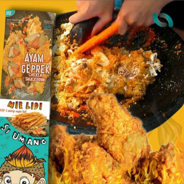 

MIE LIDI AYAM GEPREK/ PACKING DIJAMIN AMAN BGT