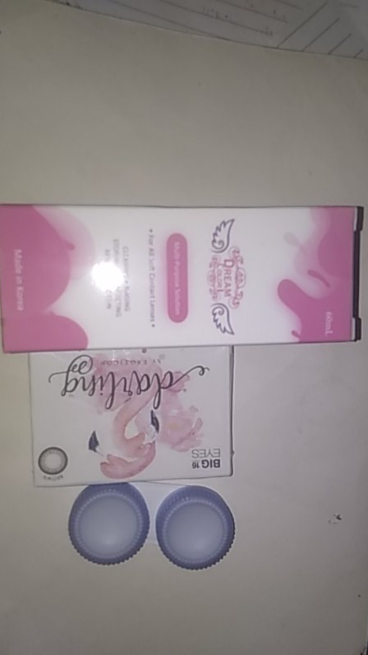 Softlens Mistique / Mystique Black And Grey 16mm