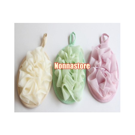 KOREA Bath Sponge Functional Bath Brush Soft Bath Glove - Bath Brushes - Lap Badan 2 Sisi