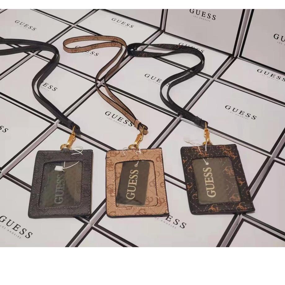 

COD✔ STRAKE LEATHER GU355 LANYARD/NAME TAG/ID CARD HOLDER#5332