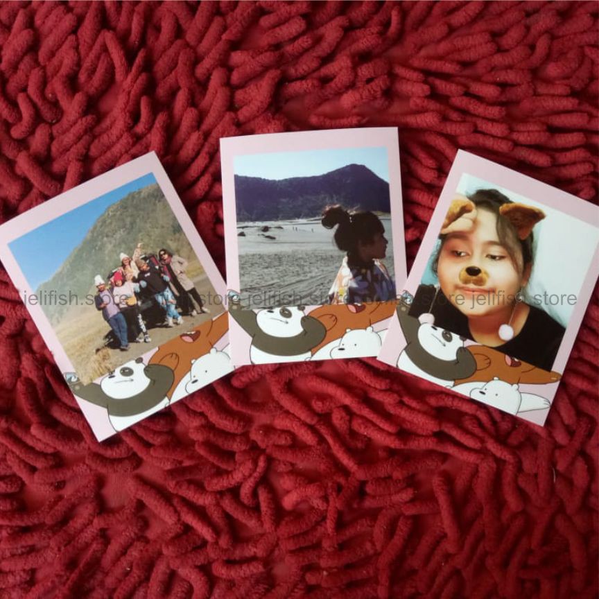 [❤️JELIFISH.STORE] CETAK FOTO POLAROID SQUARE