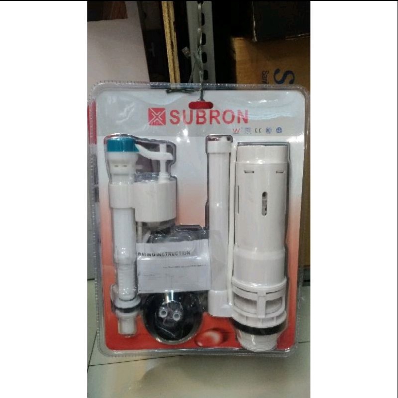 PELAMPUNG CLOSET/JEROAN CLOSET DUDUK TOTO,AMSTAD,VOLK MEREK SUBRON SET KOMPLIT