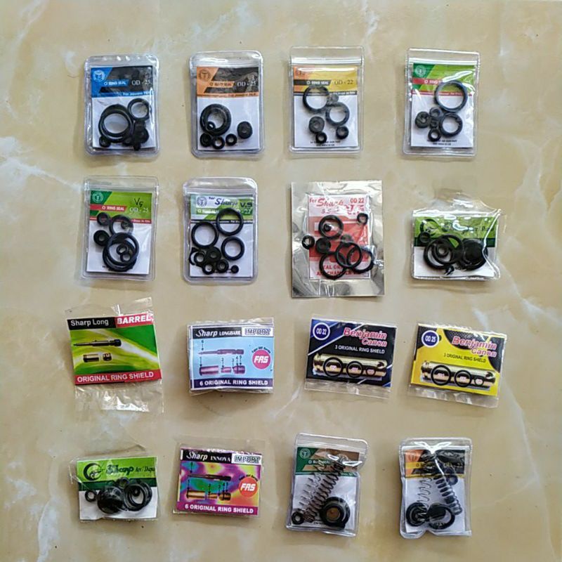 seal set ace/shapto od25 / Set seal Innova / seal set predator OD25 / Elephant untuk inova / JAWARA