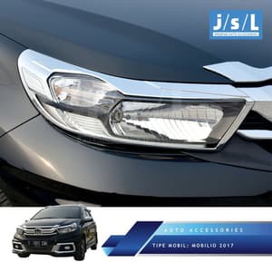 Garnish Depan Mobilio RS 2017 chrome