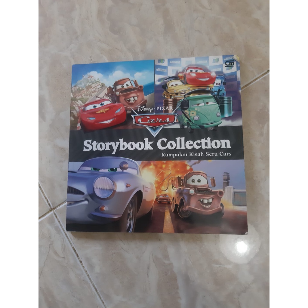 Buku Cerita Anak Disney Cars Storybook Collection Kumpulan Kisah Seru Cars