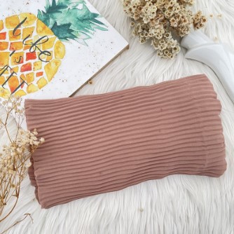 PASHMINA hijab CERUTY PLISKET FULL LIDI TANPA GARIS TENGAH jilbab pashmina plisket PLEATED SHAWL TERMURAH dan TERLARIS-Mocca