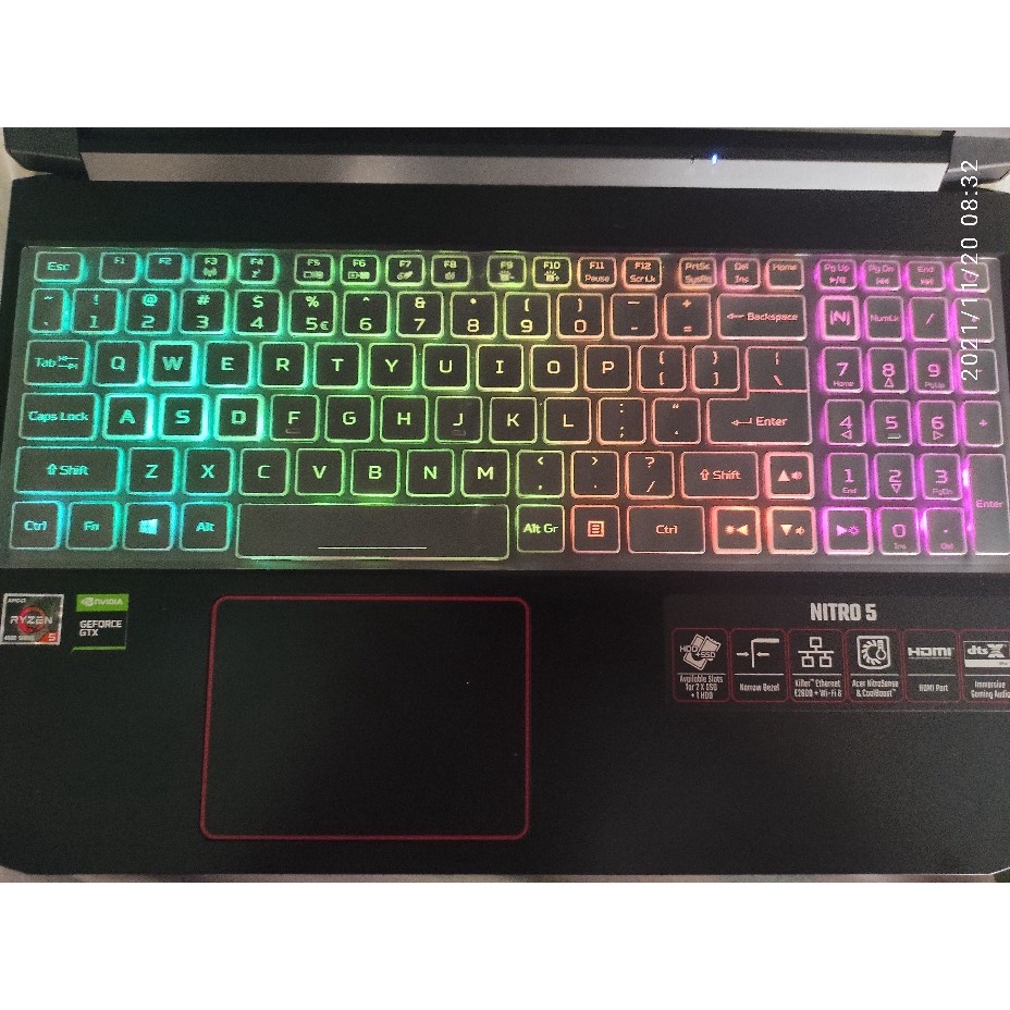 Cover Pelindung Keyboard Bahan Silikon Ukuran 15.6 Inch Untuk Acer Nitro 5 AN515-55 PH315-53 AN515 42 51ez 51by 79 52-51 / 52p / 51 / / / 79e / 51 / 51 / 15p / / / 53 / / / / / / 79