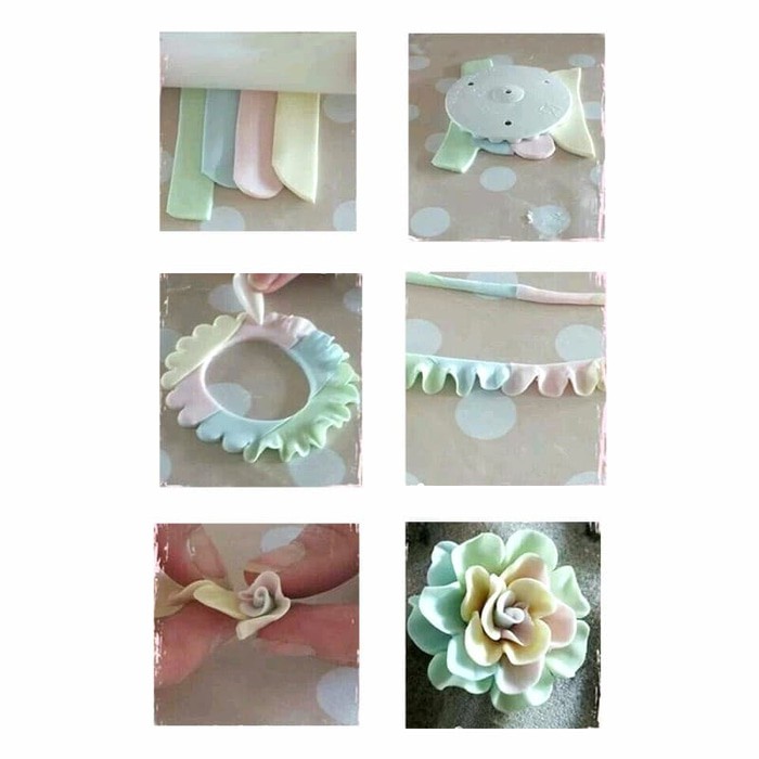 Fondant Skirt Cutter (4pcs)