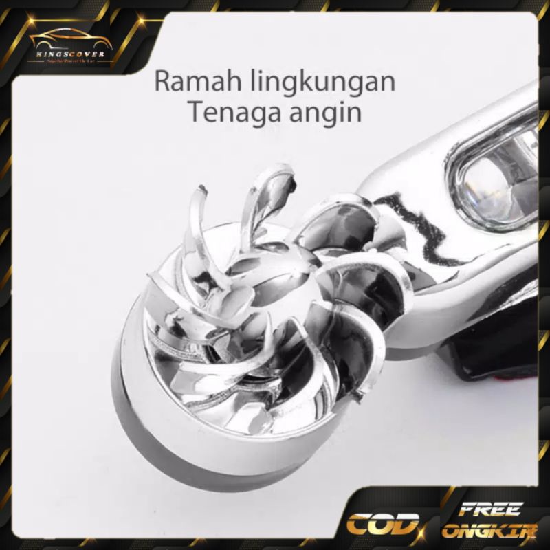 Lampu Kabut LED Bertenaga Angin Daytime Running Light Car