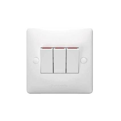 Panasonic Acrosea Saklar 3 Device - Saklar 1 Arah 1 Gang - WABJ5031-N