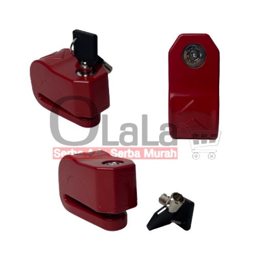 DISC LOCK GEMBOK CAKRAM KUNCI GEMBOK CAKRAM MOTOR ANTI MALING OLL-LOCK1116