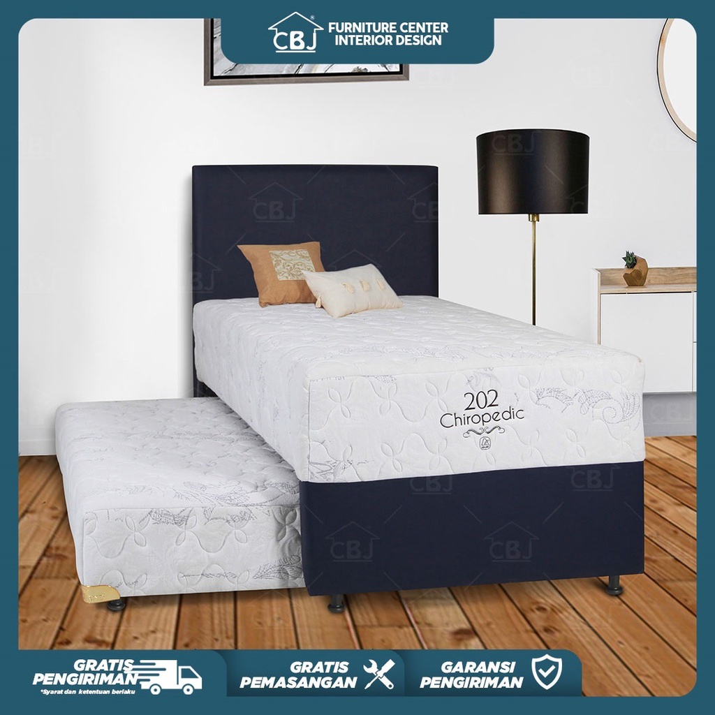 Airland Kasur Springbed 202 Chiropedic 2 in 1 - Full Set Basket - Khusus Jabodetabek