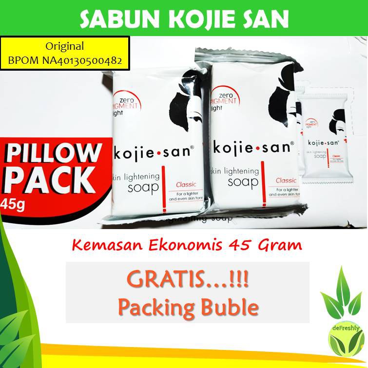 Sabun Kojie San Kojisan KOJIESAN SKIN LIGHTENING SOAP Kojic Acid 45gr 65gr 135gr ORIGINAL BPOM