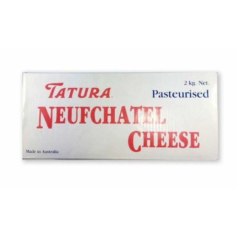 

TATURA NEUFCHATEL CREAM CHEESE 2kg/ CREAM CHEESE TATURA NEUFCHATEL 2KG