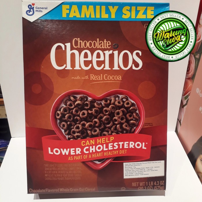 

general mills chocolate cheerios cereal 575gr