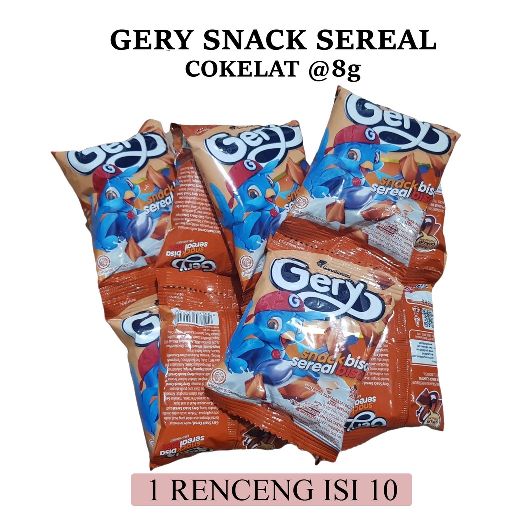 GERY BISCHOC / SNACK SEREAL RENCENG ISI 10