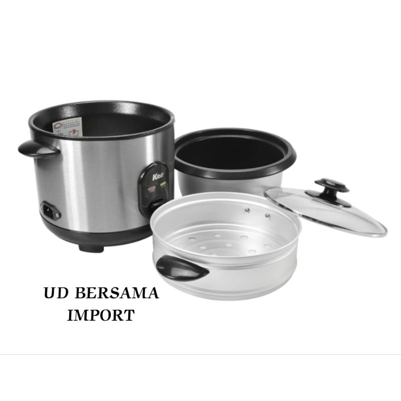 KRIS Rice Cooker Manual 1.8L Penanak Nasi Perebus Sayuran