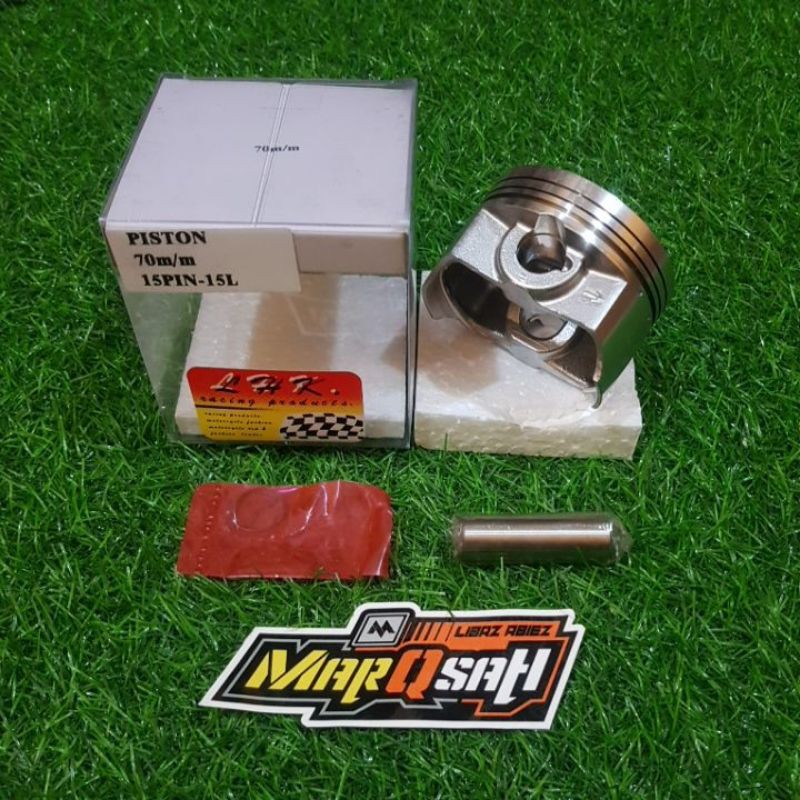 Piston LHK 70 pen 15 set ring piston marqsah racing-1