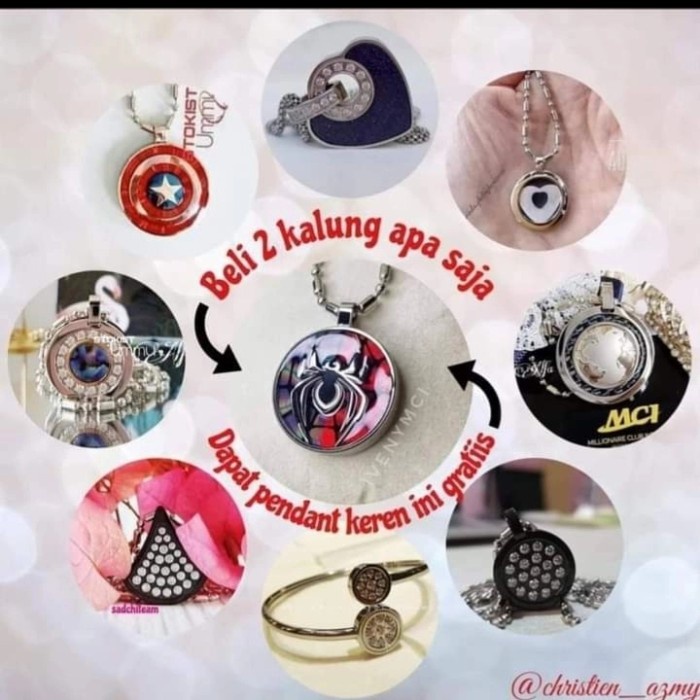 Terlaris beli 2 kalung mci gratis 1kalung mci