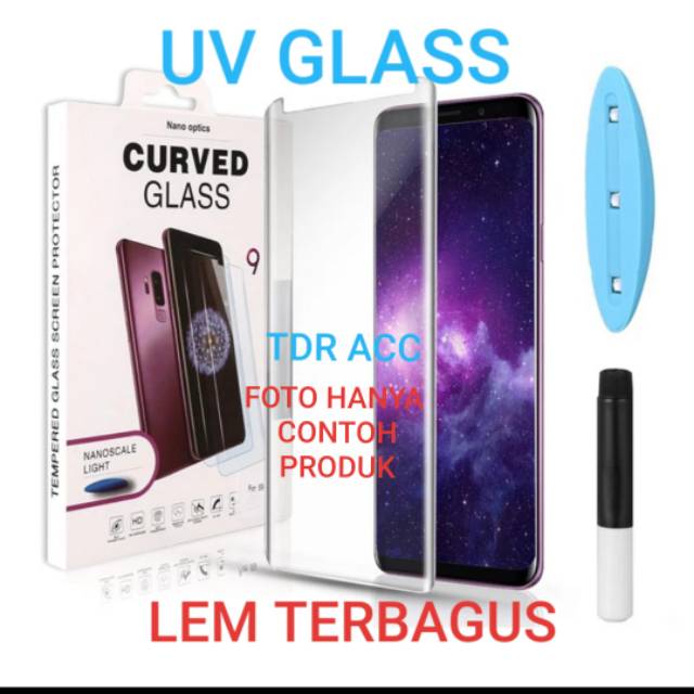 Uv Clear - Tempered Glass Samsung S7 Edge S8 S9 S8 Plus S9 Plus S10 S10 Plus S20 S20 Plus S20 Ultra S21 S21 Plus S21 Ultra S22 S22 Plus S22 Ultra S23 S23 Plus S23 Ultra Full Cover