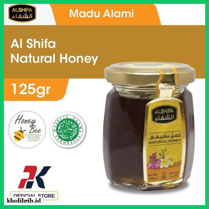 

MADU-MINUMAN- AL SHIFA NATURAL HONEY 125 GR -ASLI-BUKAN-KAWE-KAWE-