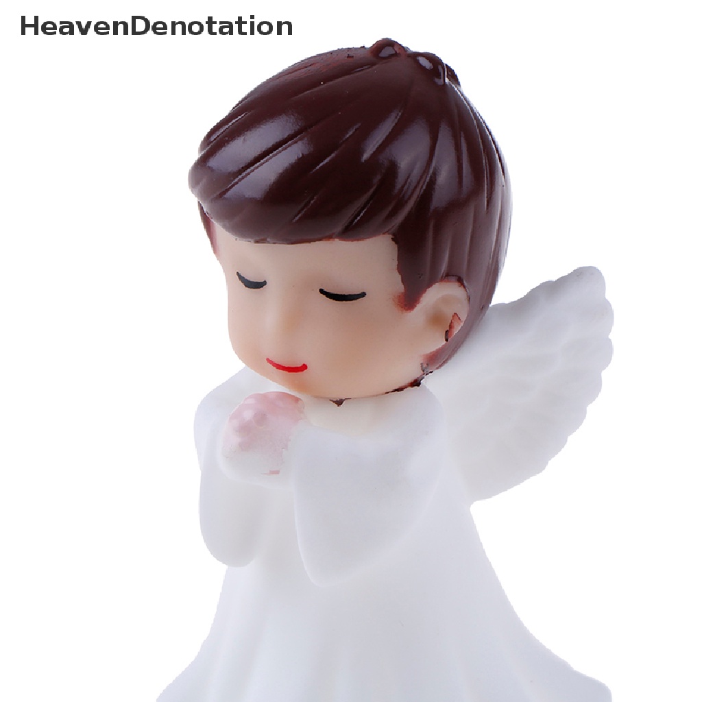 2 Pcs Ornamen Miniatur Patung Malaikat Untuk Dekorasi Kue
