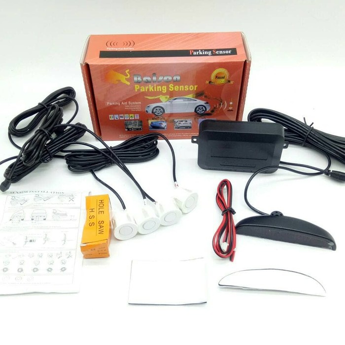 Sensor Mundur / Kamera Sensor Mundur / Sensor Bemper 4 Titik Putih