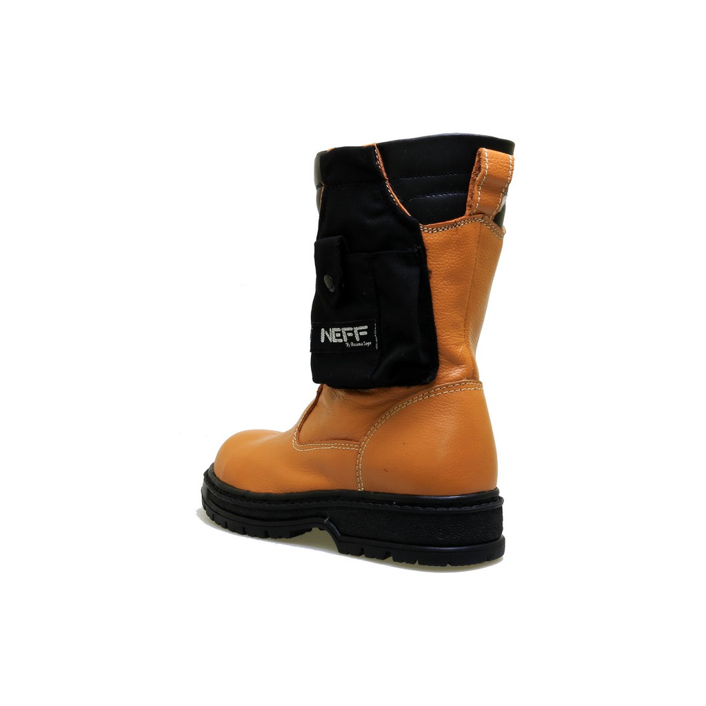 sepatu safety, boots safety, sepatu boots kulit , sepatu safety boots bsm 307