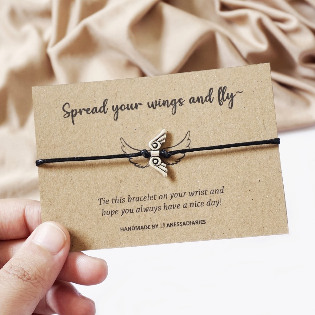 Little Wings Bracelet | Gelang Tali Couple LDR