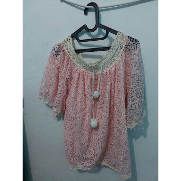 preloved baju pink