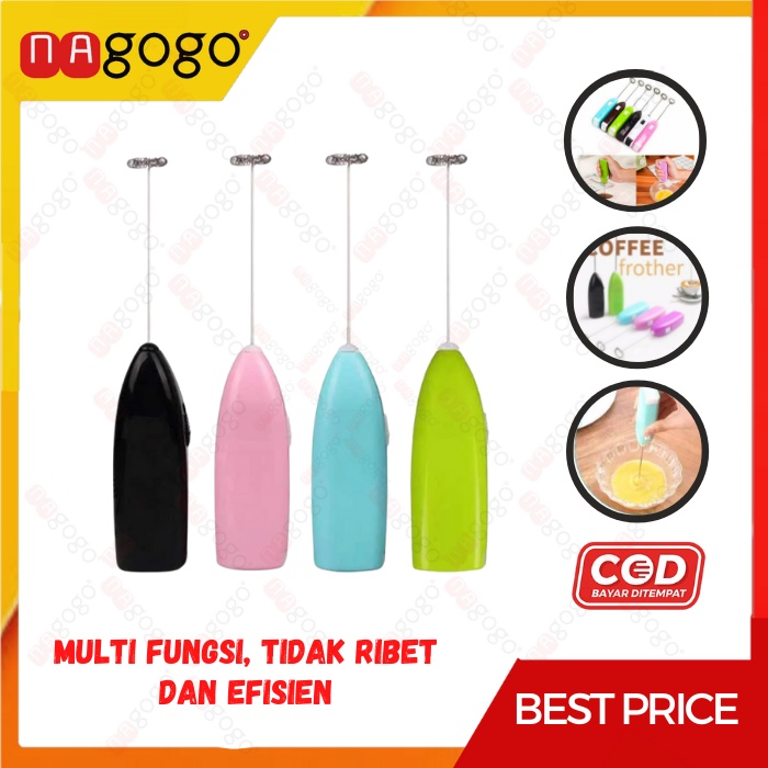 

Mixer Elektrik Mini Pengocok Telur Kopi Lainnya