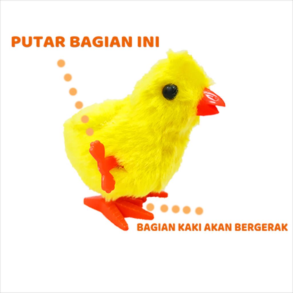 Mainan Anak Ayam Kunci Patuk/ Mainan Ayam Patuk 806