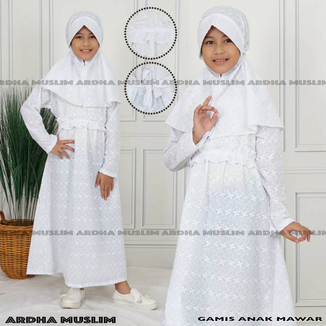 BAJU MUSLIM ANAK II GAMIS MANASIK II GAMIS HAJI  DANUMROH