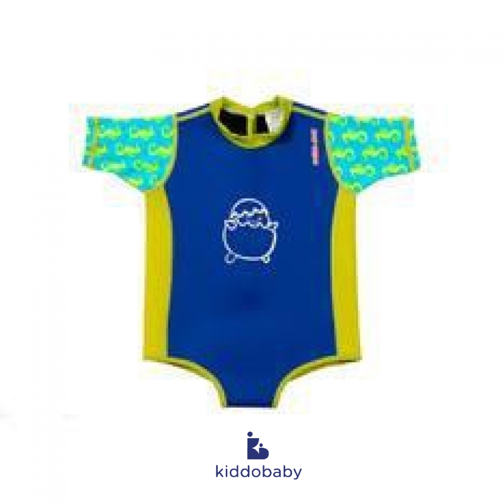 Cheekaaboo ChittyBabes Suit - Navy Blue / Sea Horse L(18-30m)