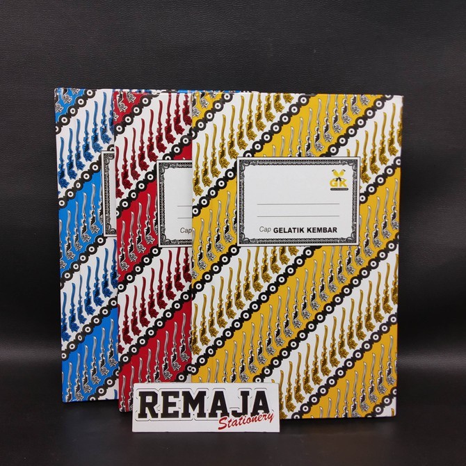 

Buku Hard Cover Gelatik Oktavo ( kecil / setengah buku tulis ) isi 50