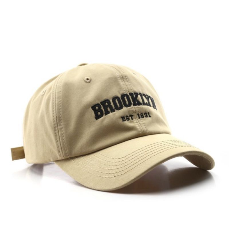 Topi Baseball premium pria wanita keren Termurah Bordir BROOKLYN