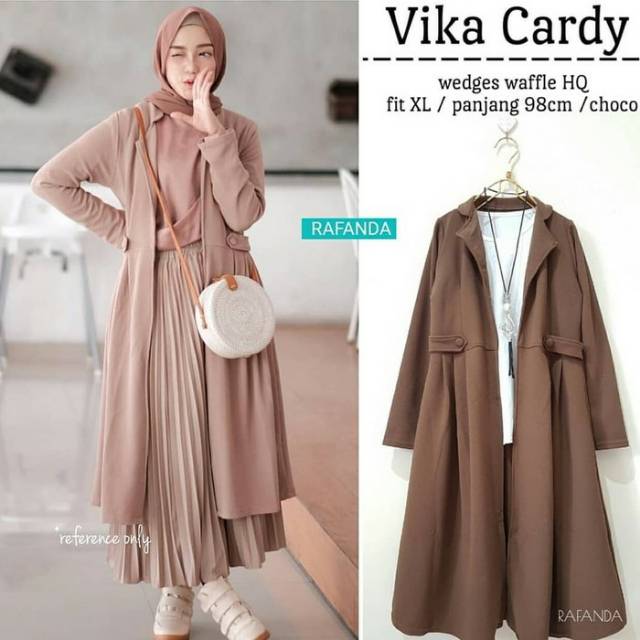 Vika Cardigan / Cardigan Wanita Muslim