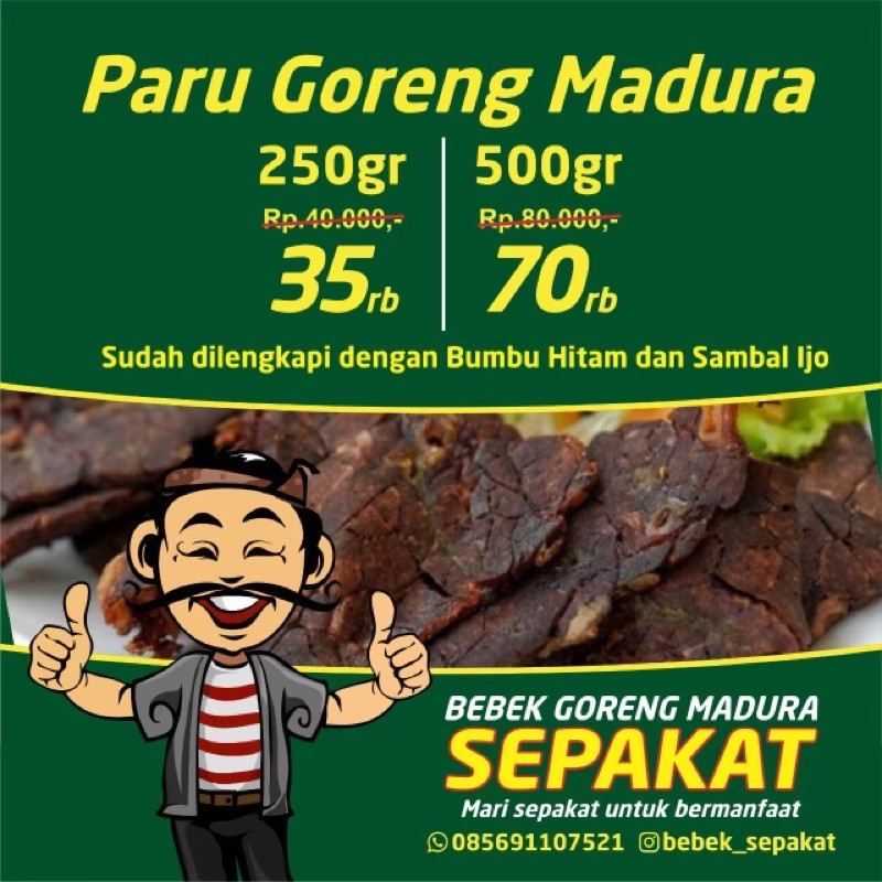 

Paru Goreng Madura