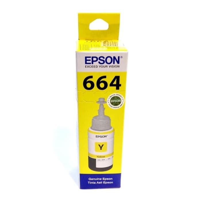 Tinta Epson 664 Yellow Original L100 L210 L220